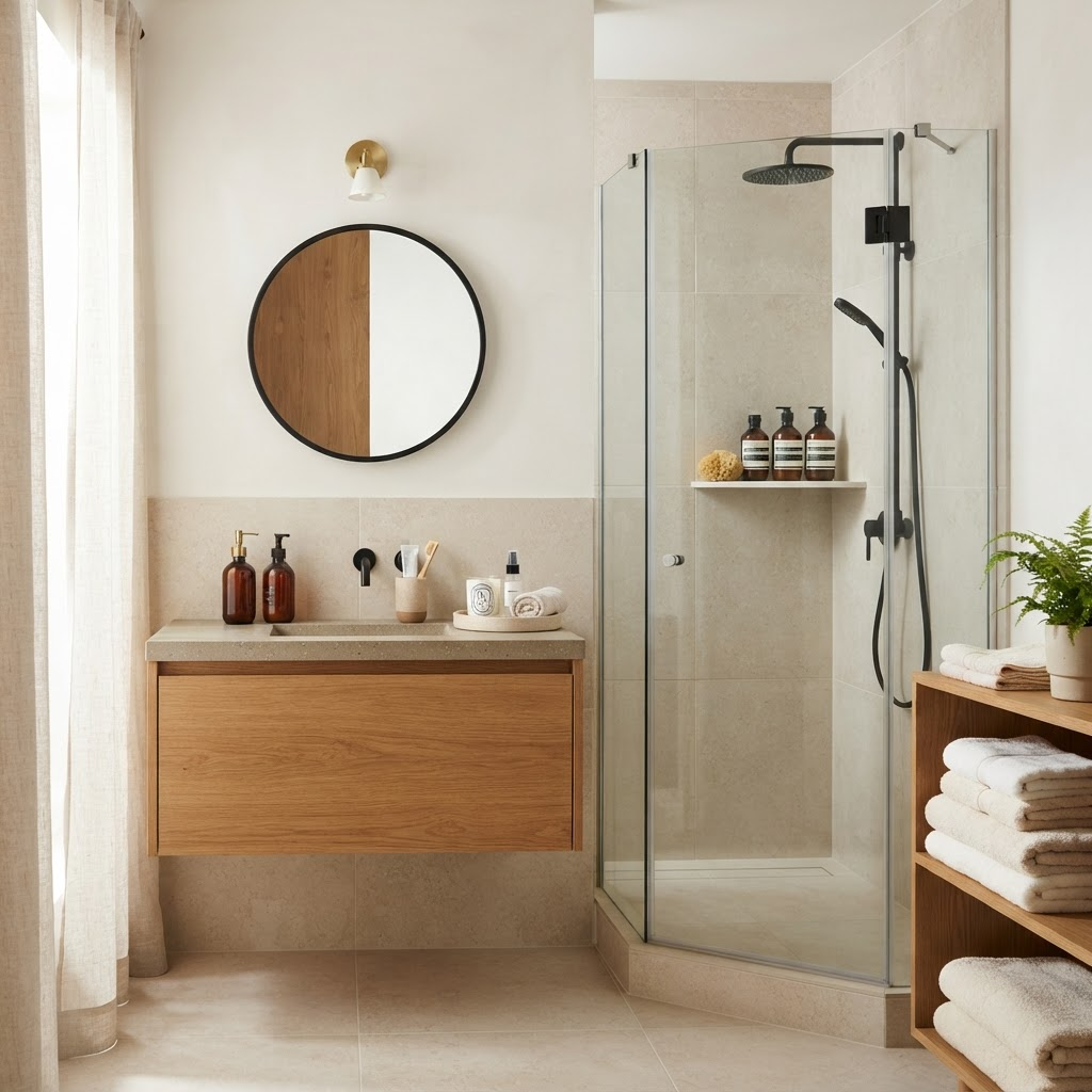 Bathroom storage and organisation