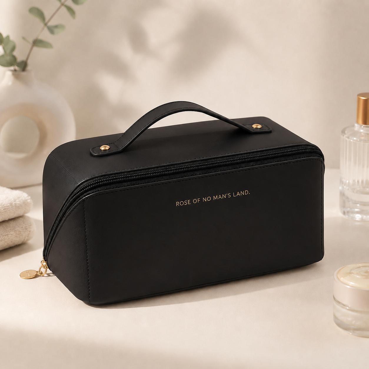 Black organiser bag