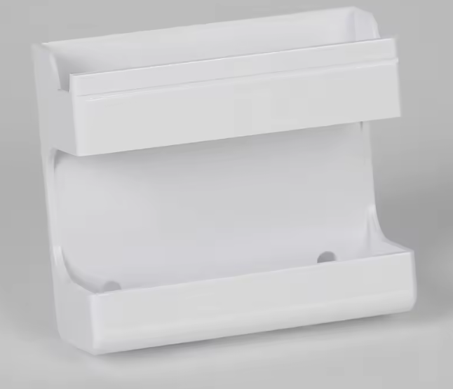 White wall organiser